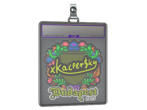 Sticker Slab | xKacpersky (Embroidered) | Budapest 2025