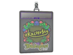 Sticker Slab | xKacpersky (Embroidered) | Budapest 2025