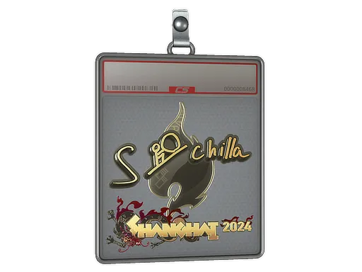 Sticker Slab | s-chilla (Gold) | Shanghai 2024