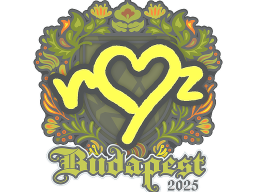 Sticker | ropz | Budapest 2025