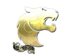 Sticker | FURIA (Gold) | Paris 2023