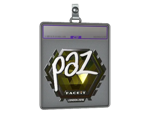 Sticker Slab | paz (Foil) | London 2018