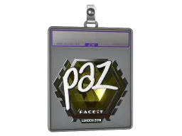 Sticker Slab | paz (Foil) | London 2018