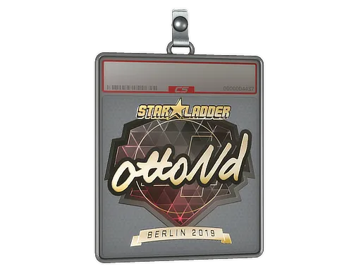 Sticker Slab | ottoNd (Gold) | Berlin 2019