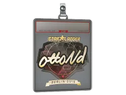 Sticker Slab | ottoNd (Gold) | Berlin 2019