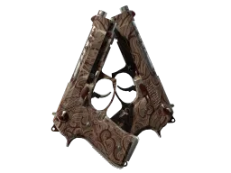 Dual Berettas | Pyre (Well-Worn)