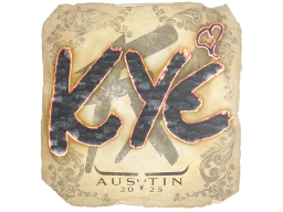 Sticker | kye | Austin 2025