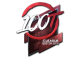 Sticker | 100 Thieves | Boston 2018 skin