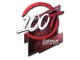 Sticker | 100 Thieves | Boston 2018 CS2 skin