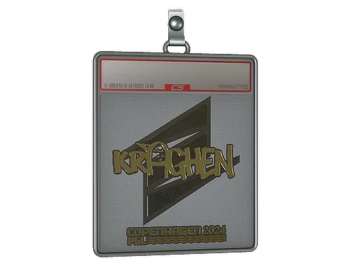 Sticker Slab | kraghen (Gold) | Copenhagen 2024