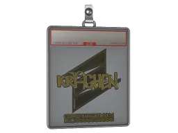 Sticker Slab | kraghen (Gold) | Copenhagen 2024