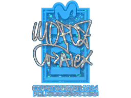 Sticker | mopoz (Glitter) | Copenhagen 2024