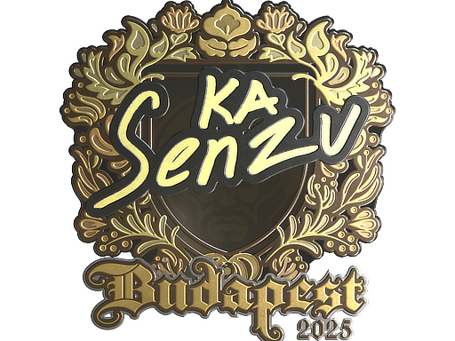 Sticker | Senzu (Gold) | Budapest 2025