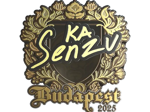 Sticker | Senzu (Gold) | Budapest 2025