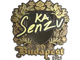 Sticker | Senzu (Gold) | Budapest 2025