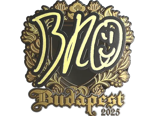 Sticker | br0 (Gold) | Budapest 2025