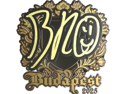 Sticker | br0 (Gold) | Budapest 2025