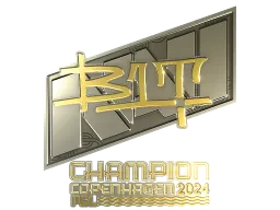 Sticker | b1t (Gold, Champion) | Copenhagen 2024