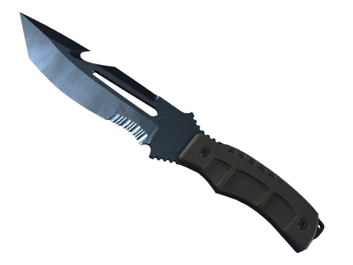 ★ StatTrak™ Survival Knife | Blue Steel (Factory New)