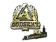 Sticker | GODSENT (Gold) | Stockholm 2021 CS2 skin