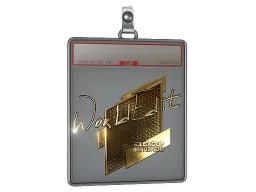 Sticker Slab | WorldEdit (Gold) | Boston 2018