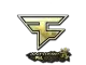 Sticker | FaZe Clan (Gold) | Antwerp 2022 CS2 skin