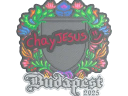 Sticker | chayJESUS (Embroidered) | Budapest 2025