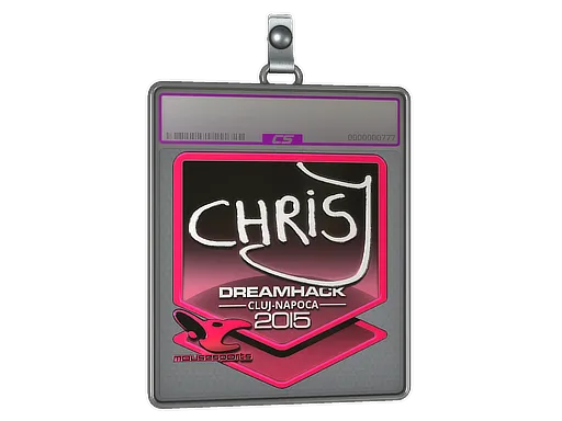 Sticker Slab | chrisJ (Foil) | Cluj-Napoca 2015