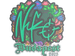 Sticker | NiKo (Embroidered) | Budapest 2025