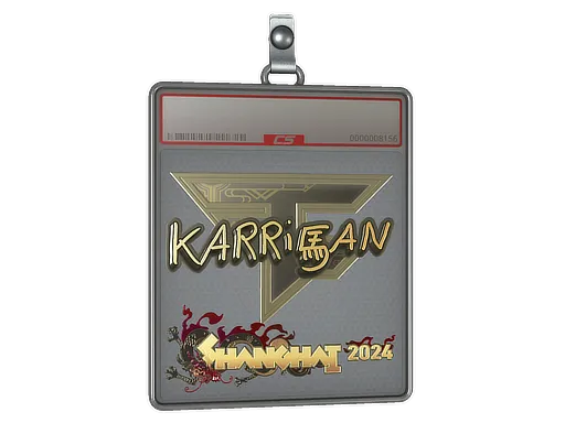 Sticker Slab | karrigan (Gold) | Shanghai 2024