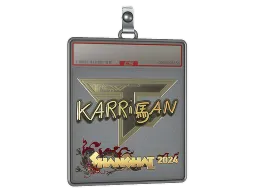 Sticker Slab | karrigan (Gold) | Shanghai 2024