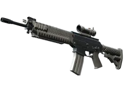 SG 553 | Damascus Steel CS2 skin