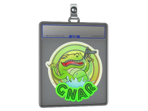 Sticker Slab | Green Gnar