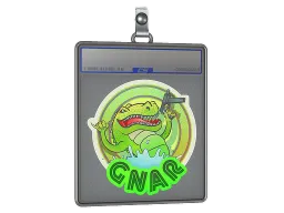 Sticker Slab | Green Gnar