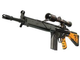 G3SG1 | Orange Kimono (Battle-Scarred)