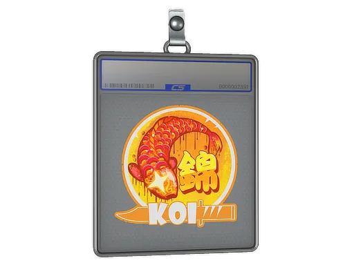 Sticker Slab | Fancy Koi