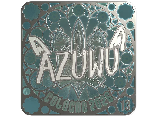 Sticker | AZUWU (Foil, Ranked) | Cologne 2026