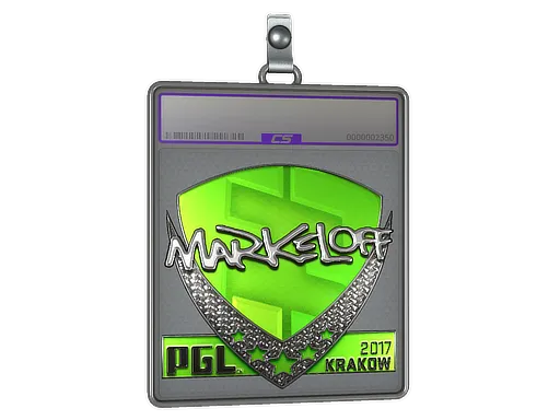 Sticker Slab | markeloff (Foil) | Krakow 2017