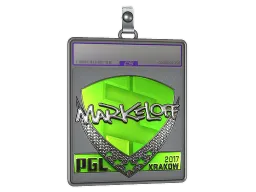 Sticker Slab | markeloff (Foil) | Krakow 2017