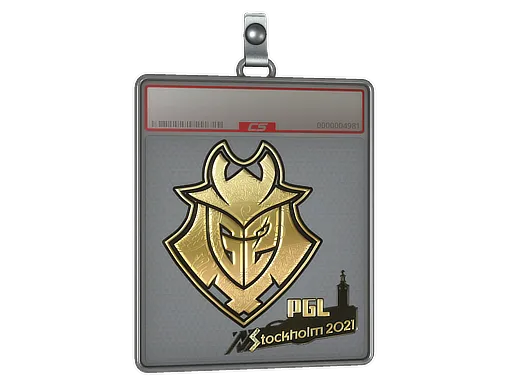 Sticker Slab | G2 Esports (Gold) | Stockholm 2021