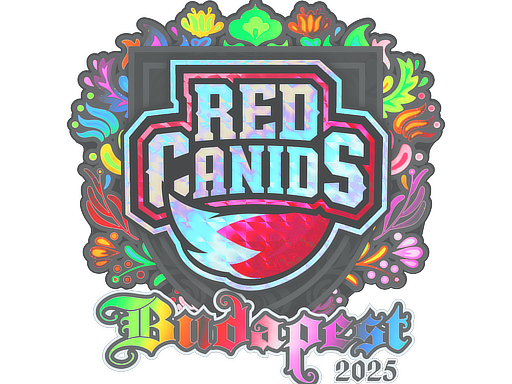 Sticker | RED Canids (Holo) | Budapest 2025