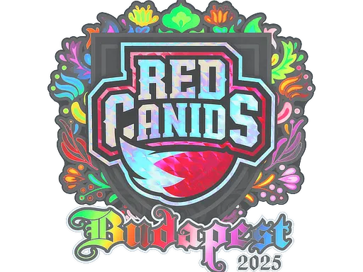 Sticker | RED Canids (Holo) | Budapest 2025