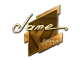Sticker | Jame (Gold) | Boston 2018