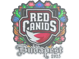 Sticker | RED Canids (Embroidered) | Budapest 2025