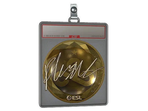 Sticker Slab | flusha (Gold) | Katowice 2019
