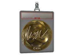 Sticker Slab | flusha (Gold) | Katowice 2019