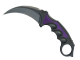 ★ StatTrak™ Karambit | Ultraviolet (Minimal Wear)