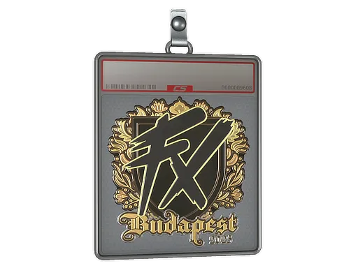 Sticker Slab | Fluxo (Gold) | Budapest 2025