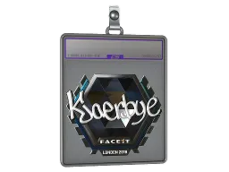 Sticker Slab | Kjaerbye (Foil) | London 2018
