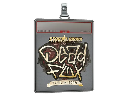 Sticker Slab | DeadFox (Gold) | Berlin 2019